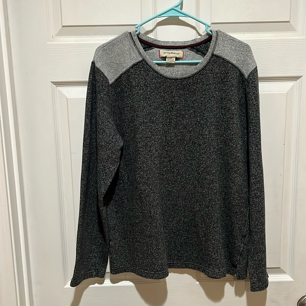 Tommy Bahama Large pullover fleece Lounge Shirt sweater